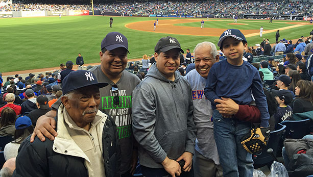Tom at NY Yankees Stadium